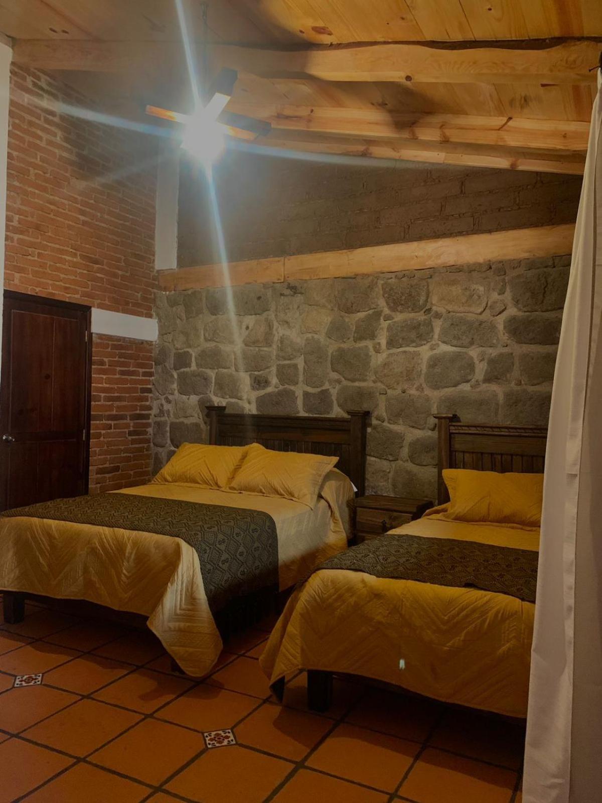 Hotel Rancho Campestre Virgen Del Rio à Zacatlán Extérieur photo