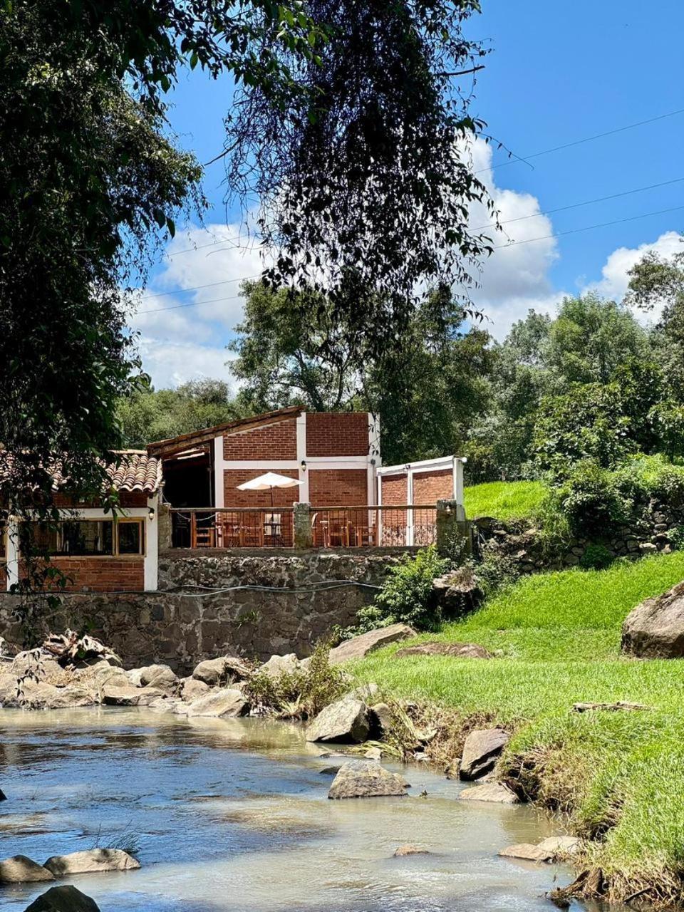 Hotel Rancho Campestre Virgen Del Rio à Zacatlán Extérieur photo